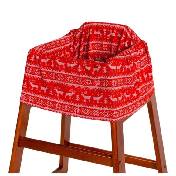 New Christmas Holiday 4 in-1 Multi-Use Cover soft stretchy Shopping Cart Cover - Picture 7 of 7